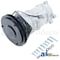 A & I Products Compressor, New, A6 Style w/ Clutch (1 groove 6.77" pulley, 12V, 10:00 coil) 17" x8.5" x9.8" A-771810M91 - alternate 5